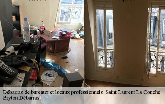 Débarras de bureaux et locaux professionnels   saint-laurent-la-conche-42210 Bryton Débarras-1