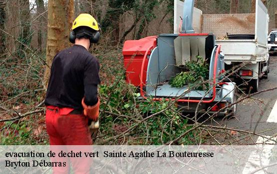 evacuation de dechet vert   sainte-agathe-la-bouteuresse-42130 Bryton Débarras-1