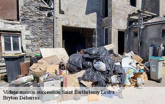 Vidage maison succession  saint-barthelemy-lestra-42110 Bryton Débarras-1