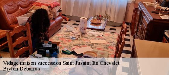 Vidage maison succession  saint-jusaint-en-chevalet-42430 Bryton Débarras-4