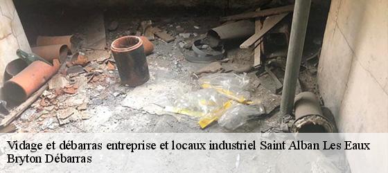 Vidage et débarras entreprise et locaux industriel  saint-alban-les-eaux-42370 Bryton Débarras-4