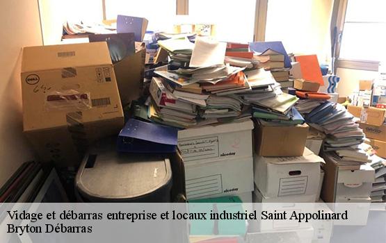 Vidage et débarras entreprise et locaux industriel  saint-appolinard-42520 Bryton Débarras-1