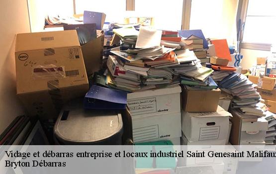 Vidage et débarras entreprise et locaux industriel  saint-genesaint-malifaux-42660 Bryton Débarras-1