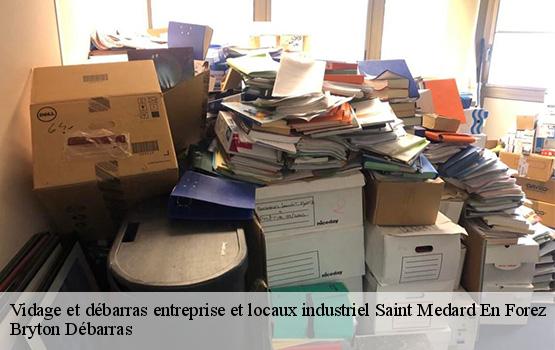 Vidage et débarras entreprise et locaux industriel  saint-medard-en-forez-42330 Bryton Débarras-1